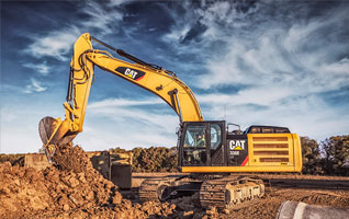 Alquiler de excavadora 